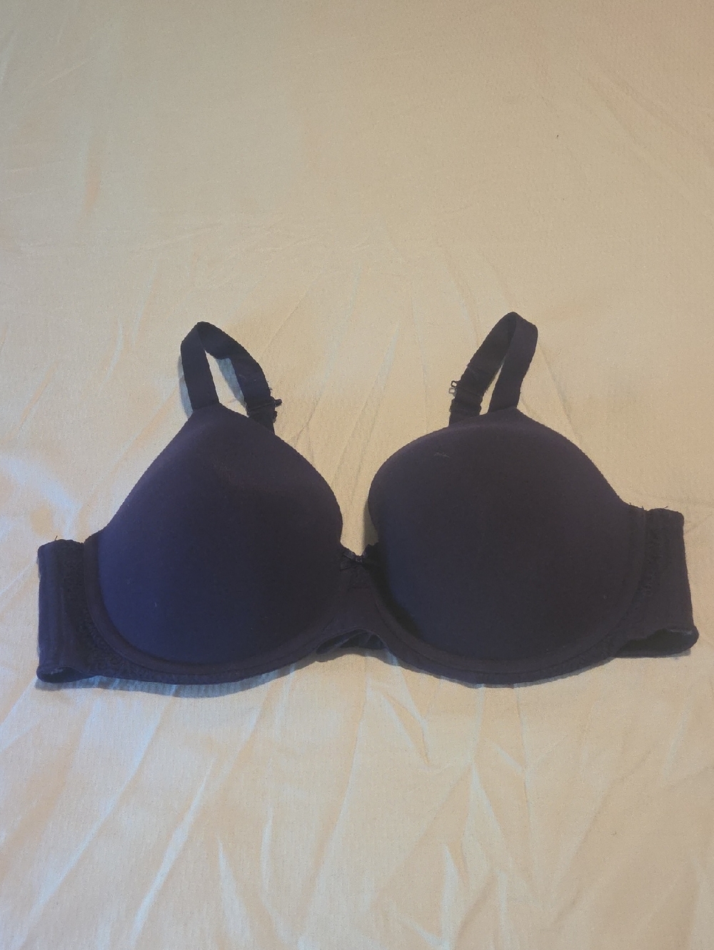 Ambrielle Purple Seamless T-Shirt Bra
